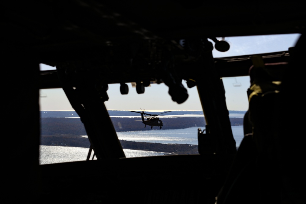 Aerial Photos Capture R.I. During ESGR Boss Lift
