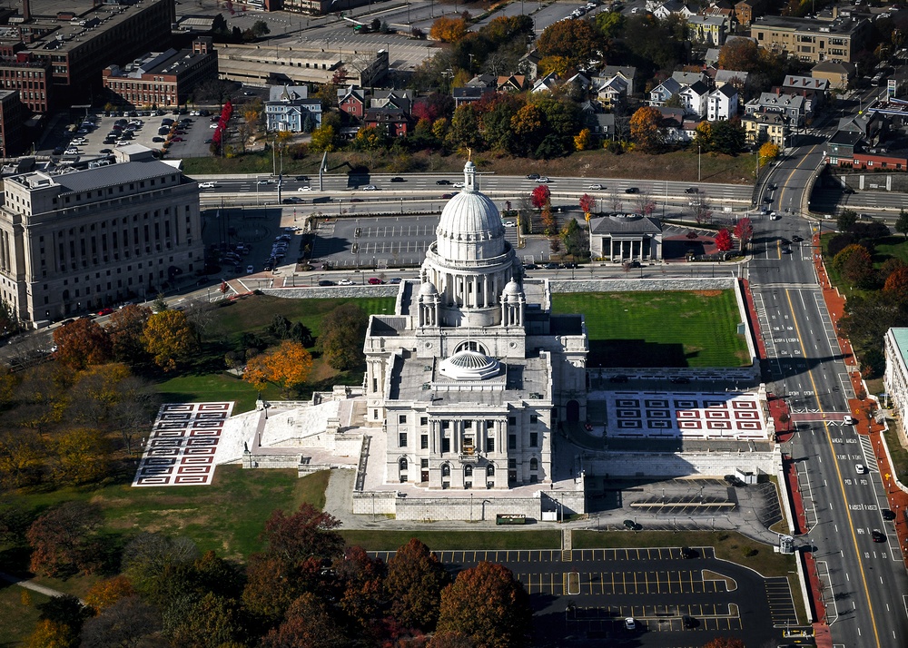 Aerial Photos Capture R.I. During ESGR Boss Lift