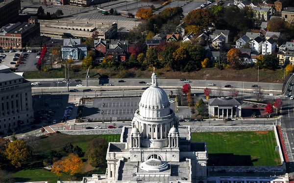 Aerial Photos Capture R.I. During ESGR Boss Lift