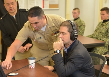 Senate Armed Service Staff Observes RRL at OS “A” School