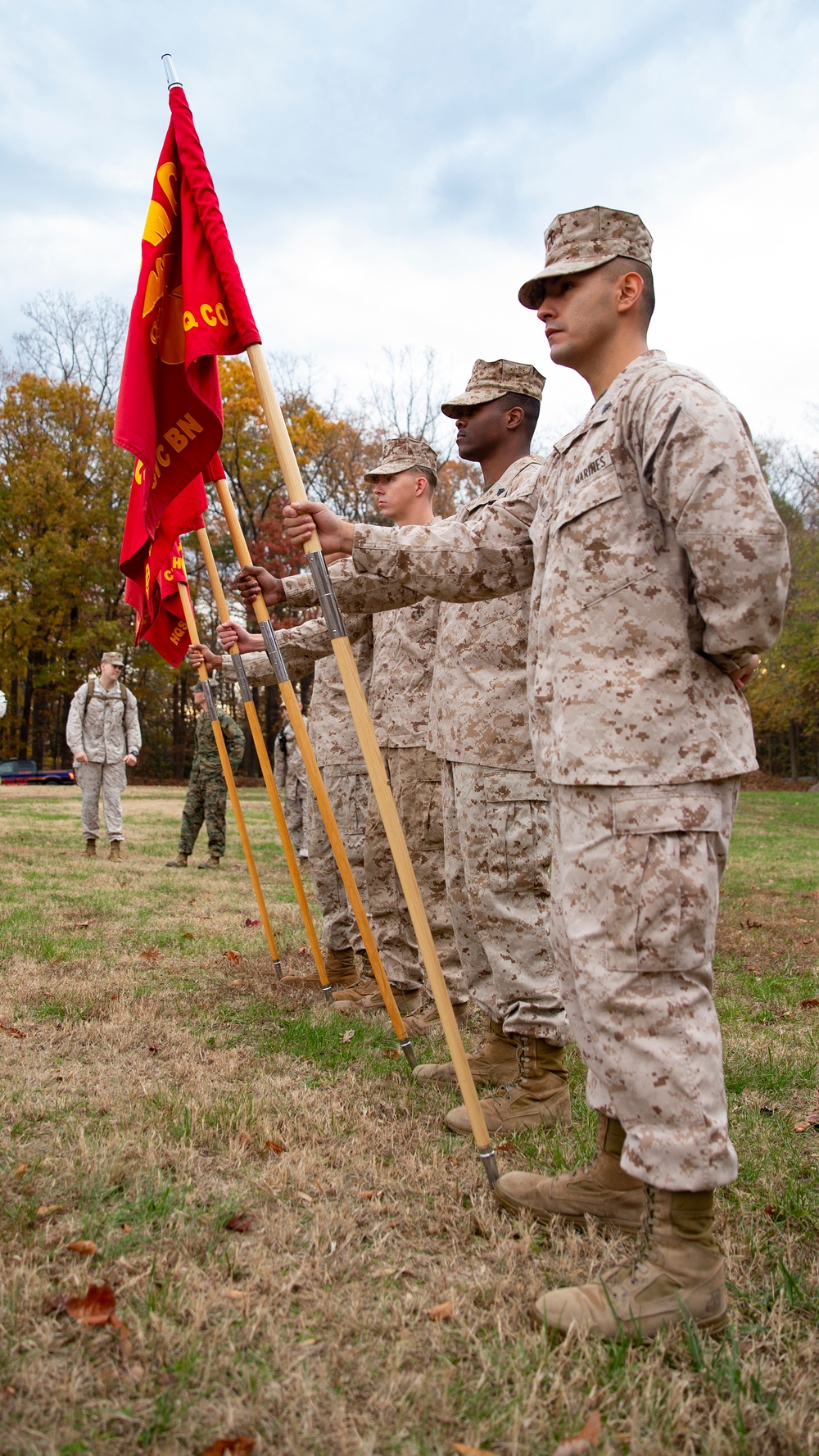 HEADQUARTERS AND SERVICE BATTALION HIKE