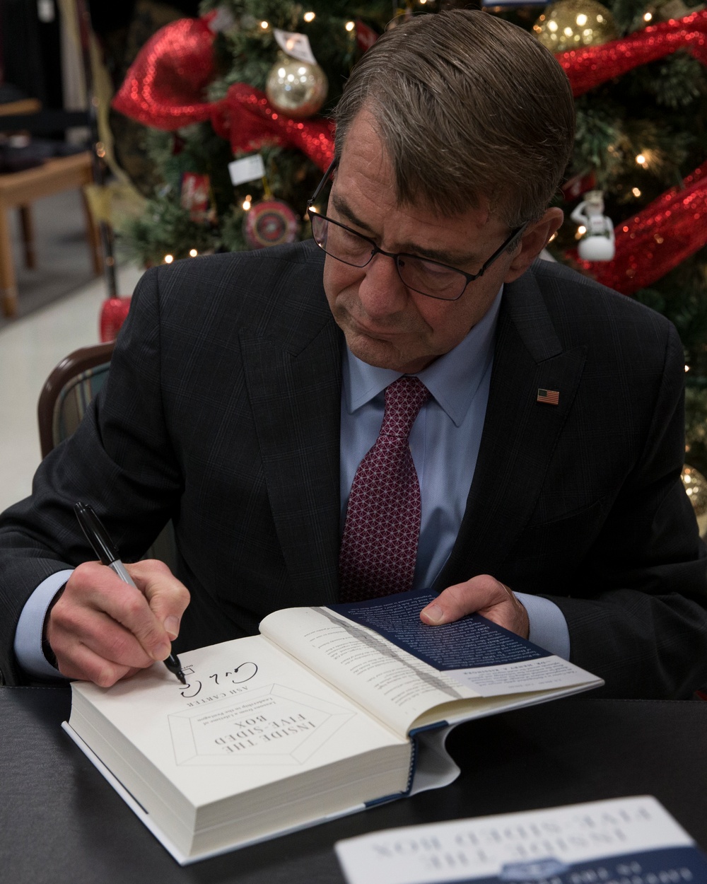 Ash Carter Book Signing