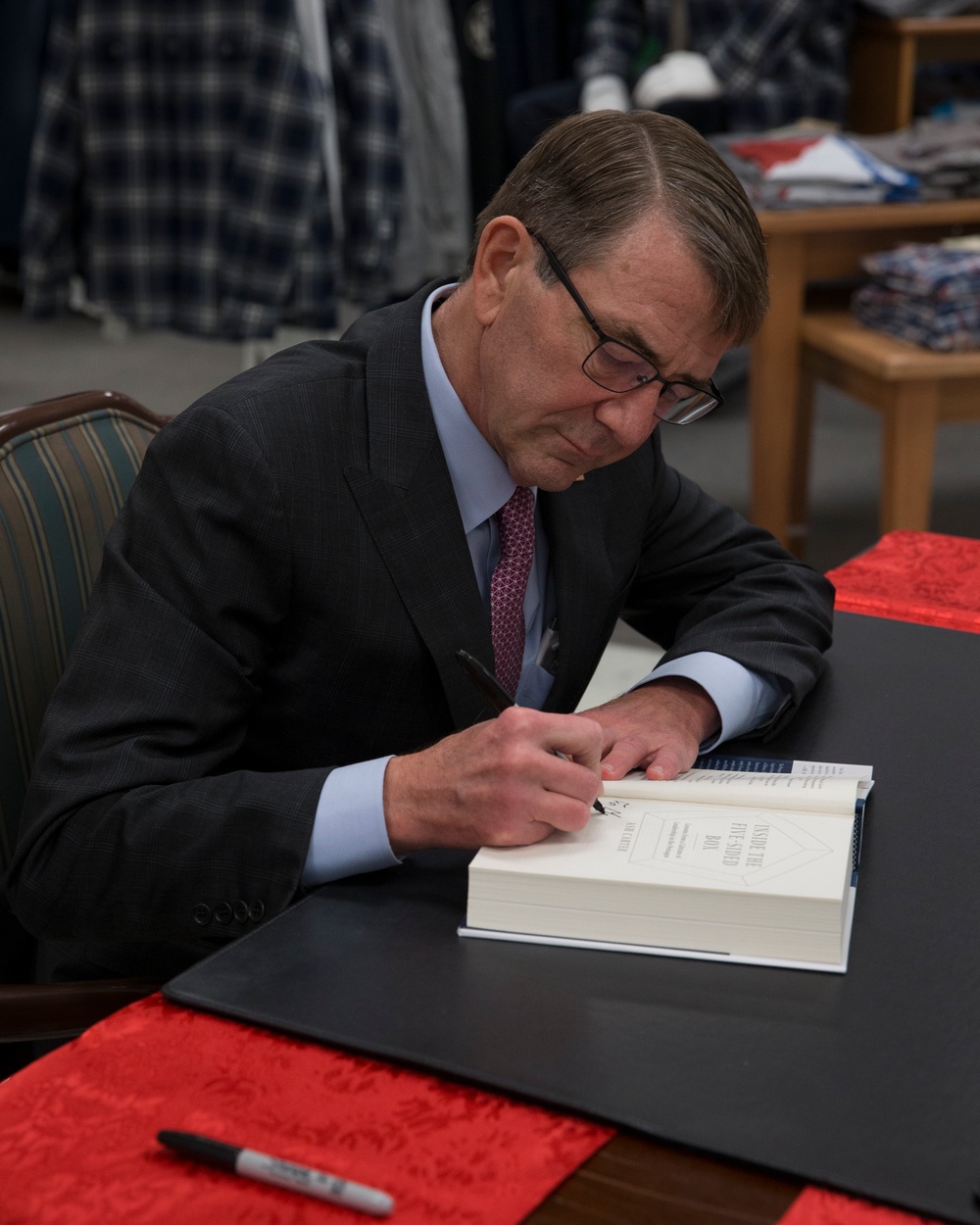 Ash Carter Book Signing