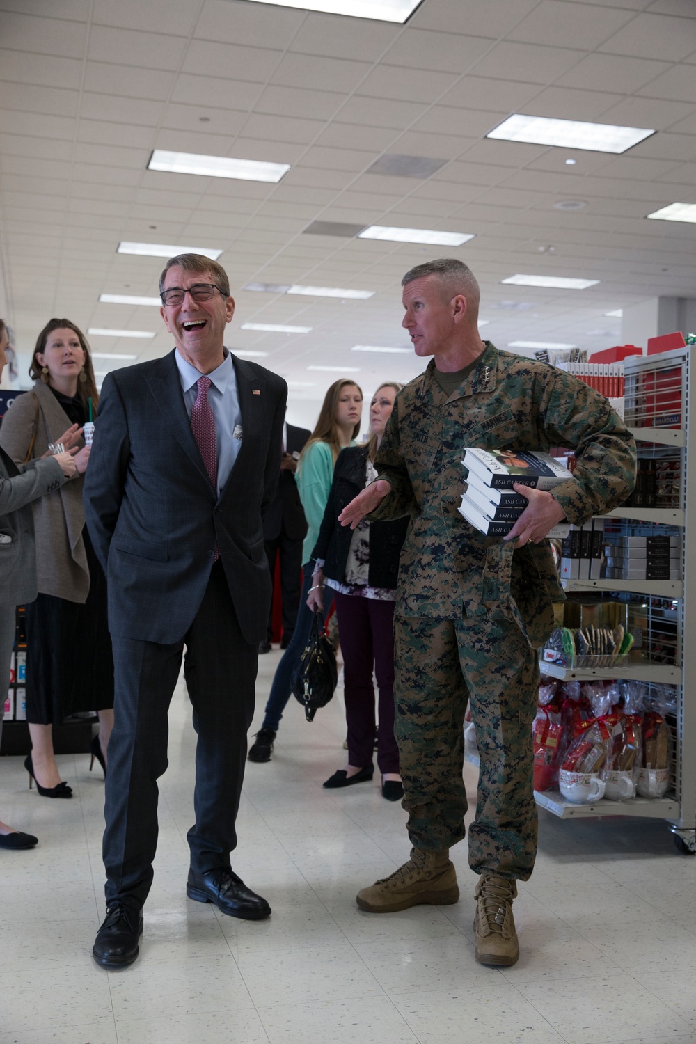 Ash Carter Book Signing