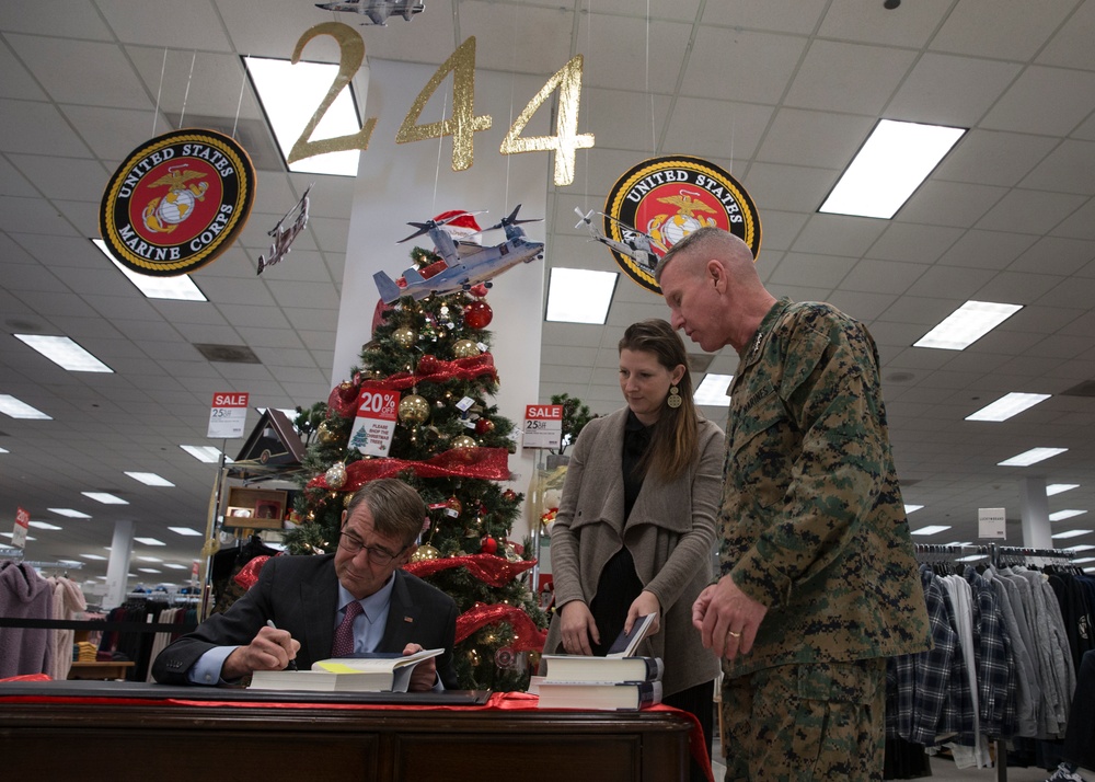 Ash Carter Book Signing