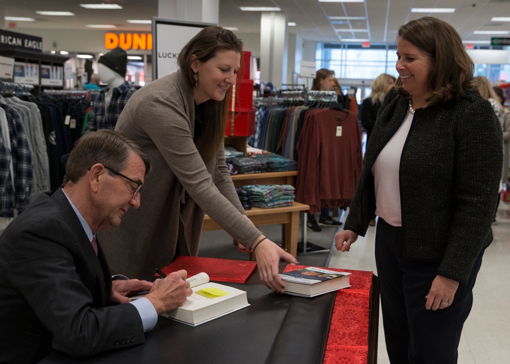 Ash Carter Book Signing