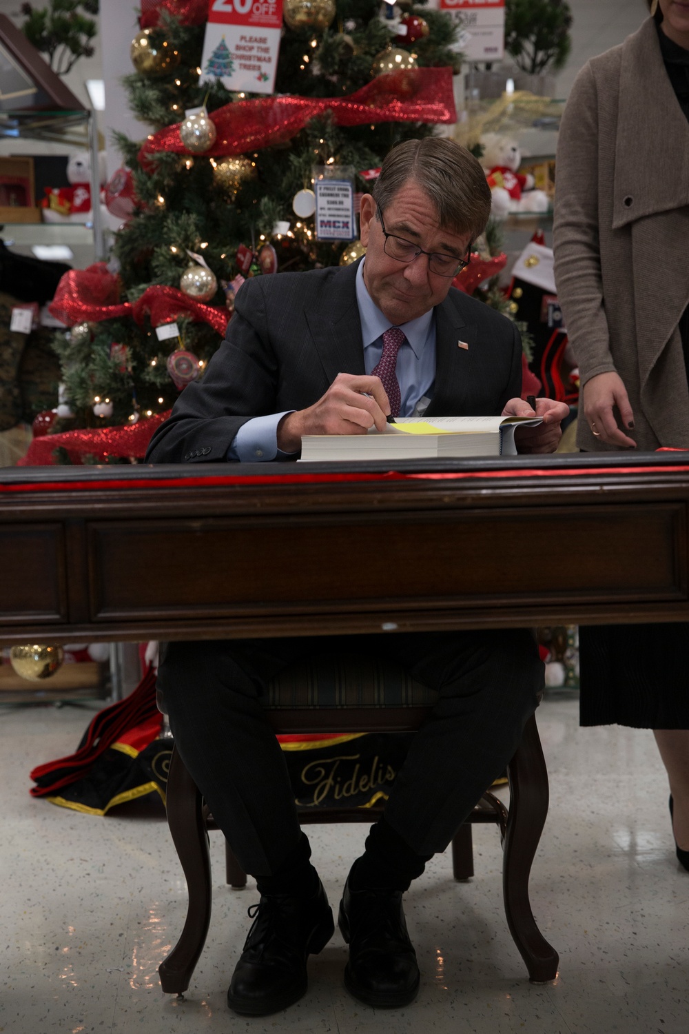 Ash Carter Book Signing