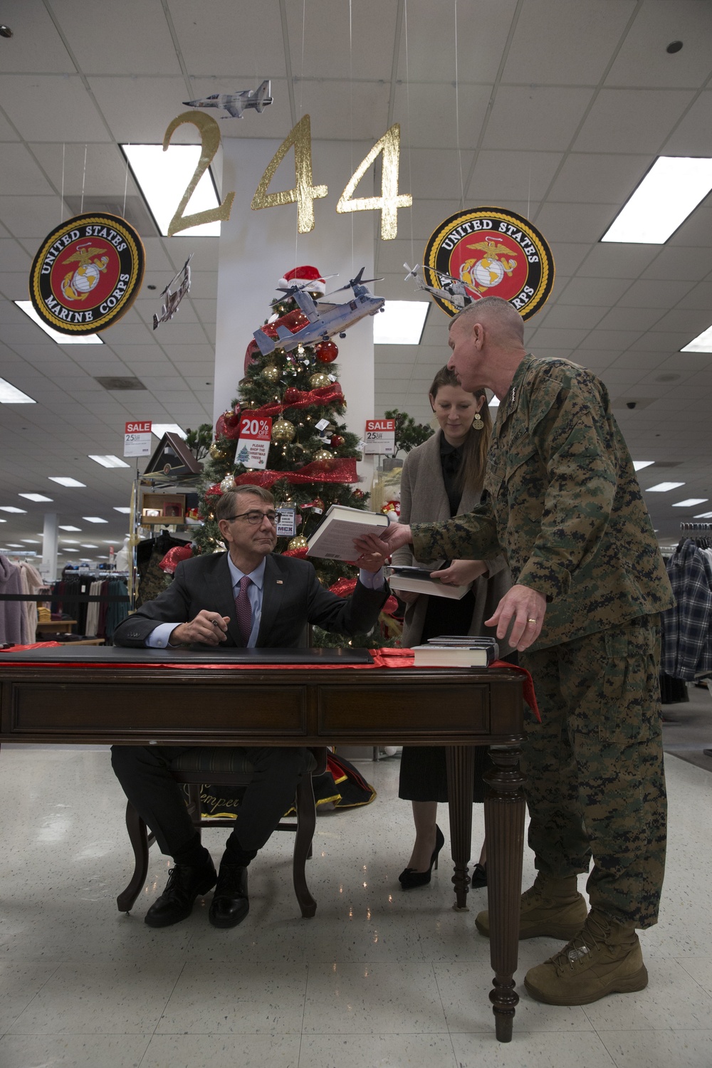 Ash Carter Book Signing