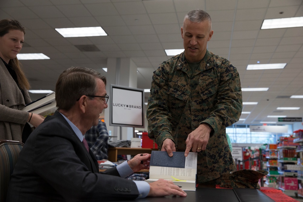 Ash Carter Book Signing