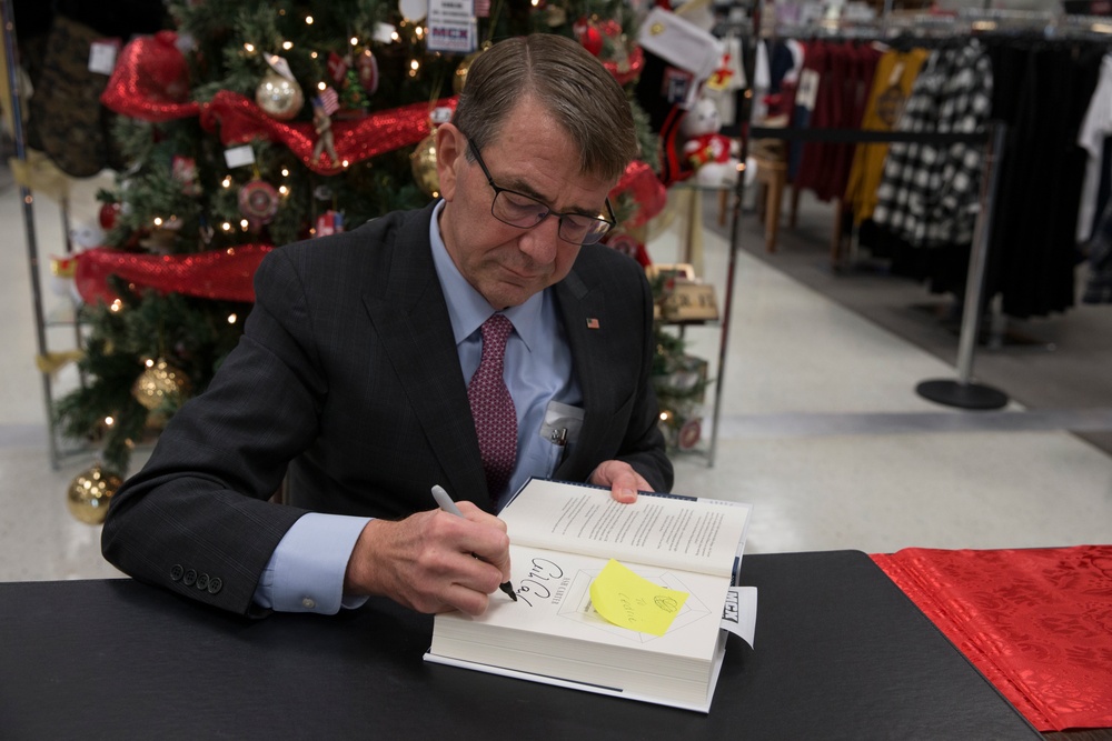 Ash Carter Book Signing