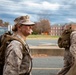 HEADQUARTERS AND SERVICE BATTALION HIKE