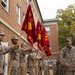 HEADQUARTERS AND SERVICE BATTALION HIKE