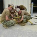 NMCB-5 Seabees start construction at the Material Liaison Office Central Tool Room Warehouse on board Camp Shields, Okinawa