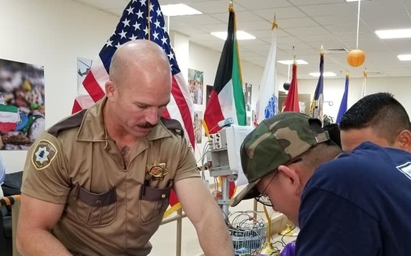 349th CSH hosts a Halloween Skills Fair