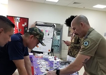 349th CSH hosts Halloween Skills Fair
