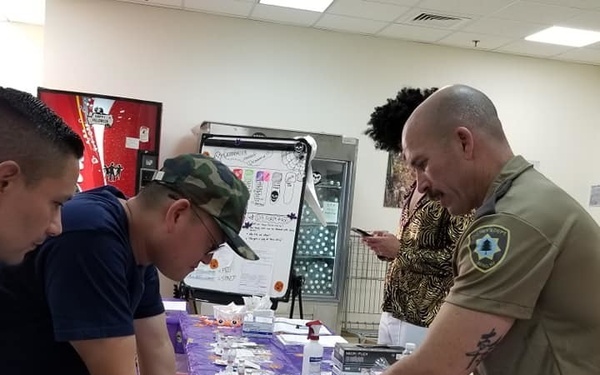 349th CSH hosts Halloween Skills Fair