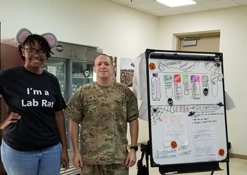 349th CSH hosts Halloween Skills Fair