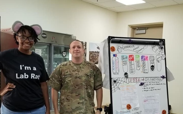 349th CSH hosts Halloween Skills Fair