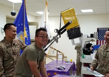 349th CSH hosts a Halloween Skills Fair