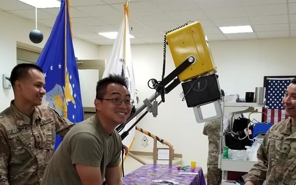 349th CSH hosts a Halloween Skills Fair