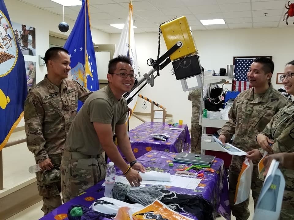 349th CSH hosts a Halloween Skills Fair