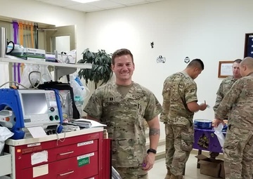 349th CSH hosts a Halloween Skills Fair