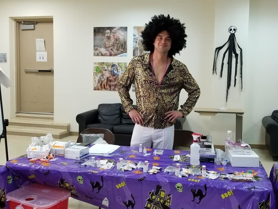 349th CSH hosts a Halloween Skills Fair