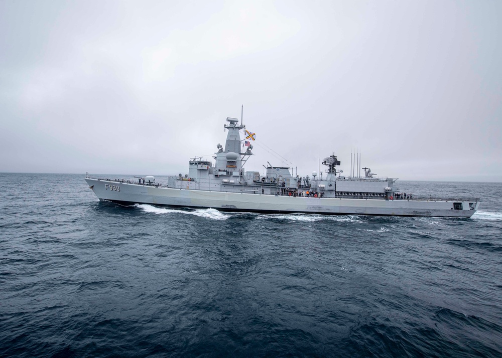 Leopold I Transits the Atlantic Ocean