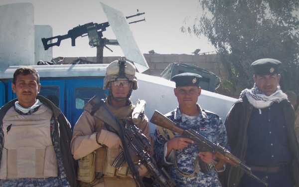Marines, Fallujah, Iraq, Iraqi police
