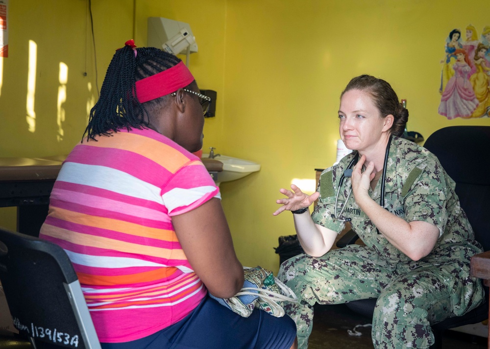 USNS Comfort Visits Jamaica