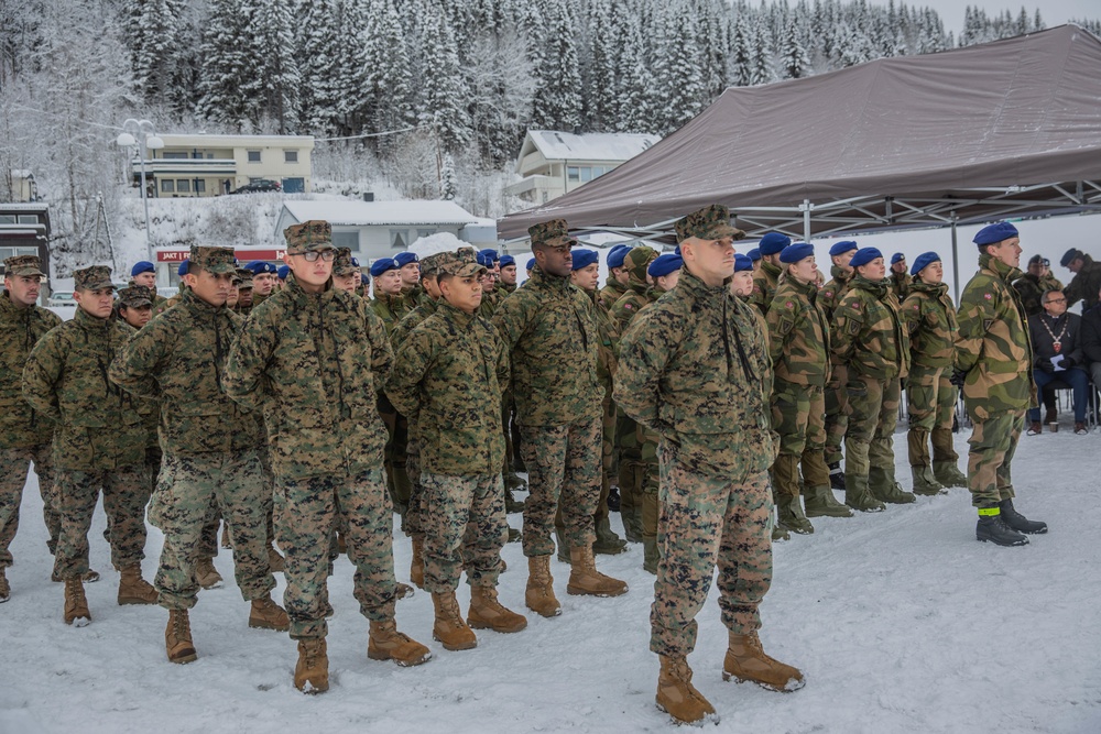 Norwegian Veterans Memorial Ceremony