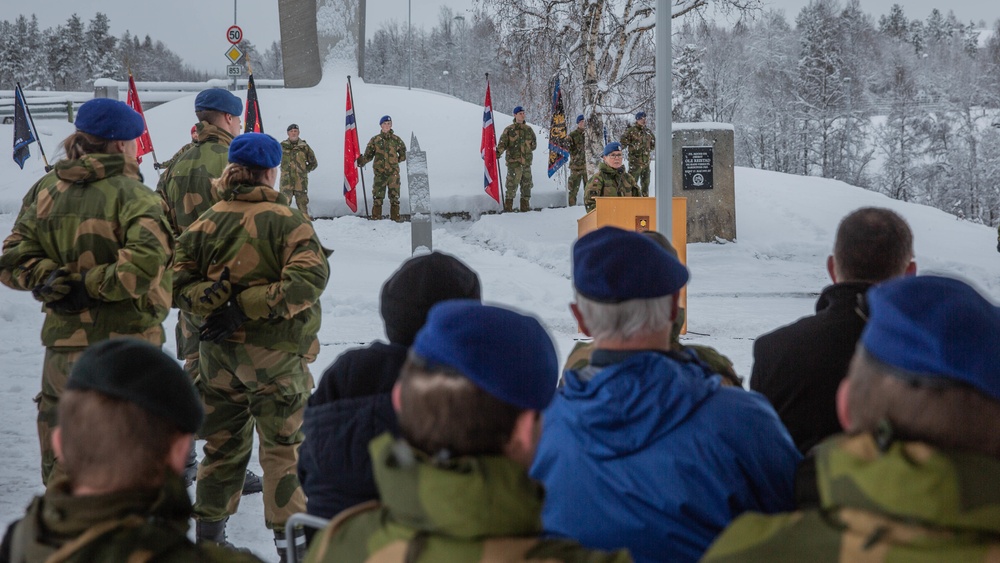 Norwegian Veterans Memorial Ceremony