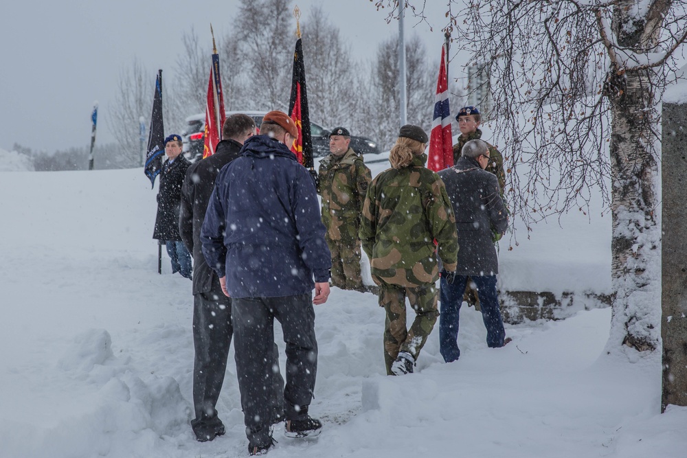 Norwegian Veterans Memorial Ceremony