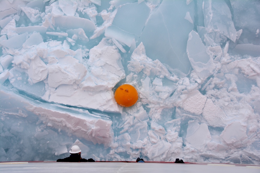 Coast Guard Cutter Healy crew conduct Arctic operations