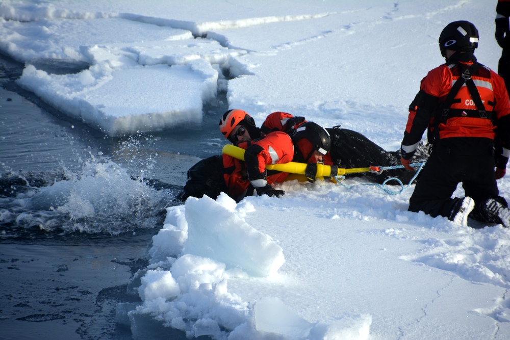 Coast Guard Cutter Healy crew conduct Arctic operations