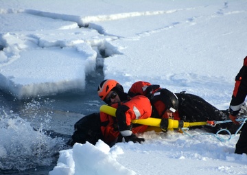 Coast Guard Cutter Healy crew conduct Arctic operations
