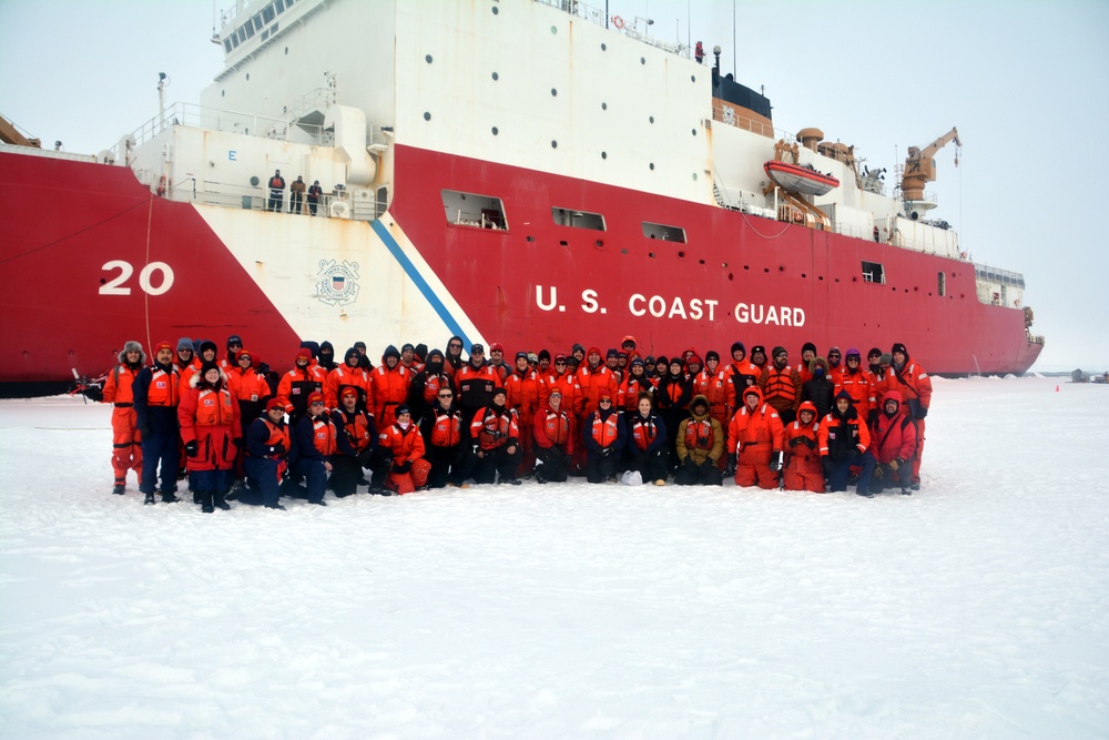 Coast Guard Cutter Healy crew conduct Arctic operations
