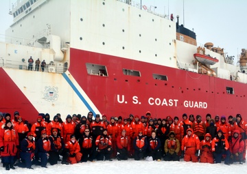 Coast Guard Cutter Healy crew conduct Arctic operations