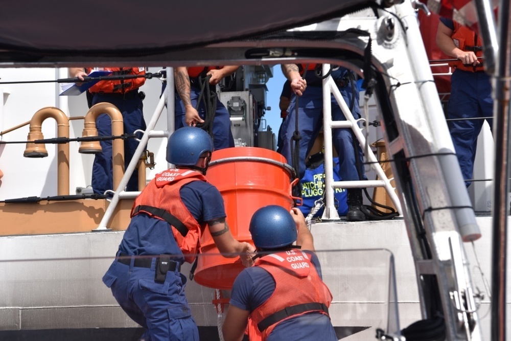 Coast Guard Fast Response Cutter William Hart crew begins operations underway