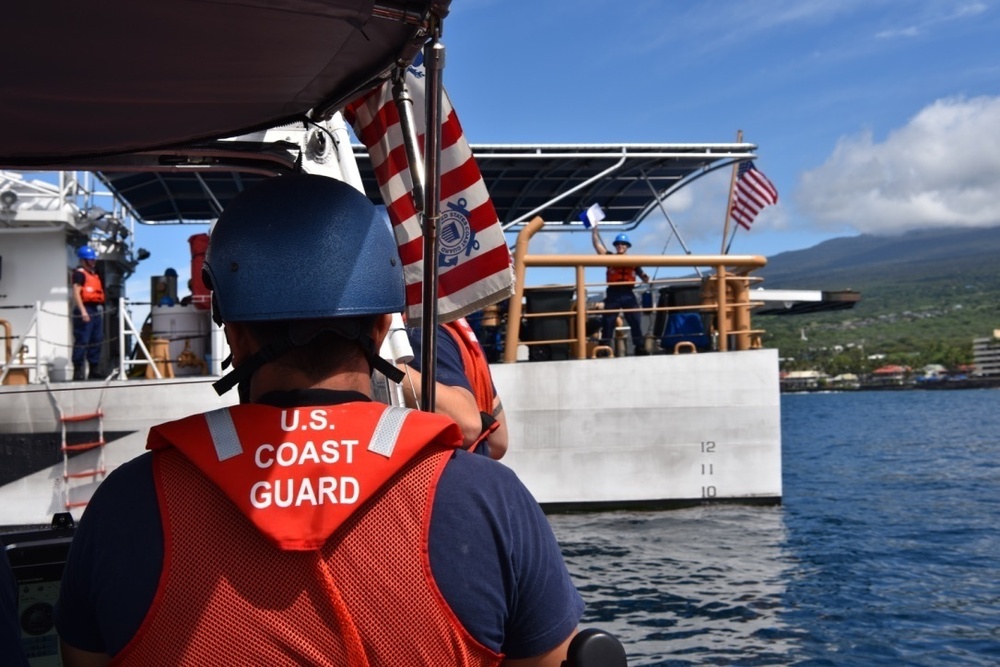 Coast Guard Fast Response Cutter William Hart crew begins operations underway