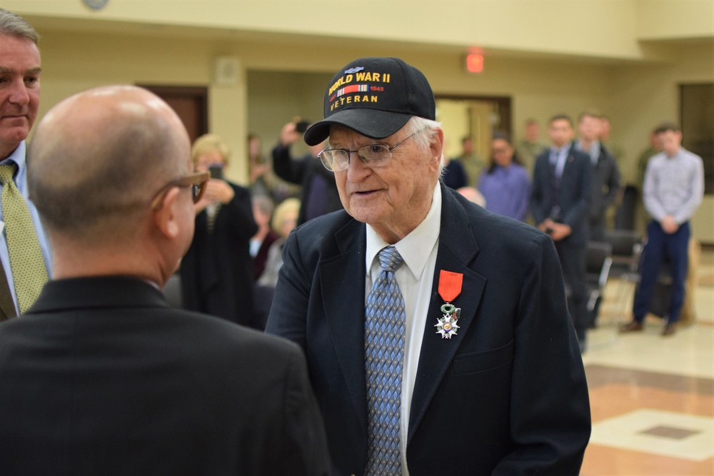 WWII veteran honored by France