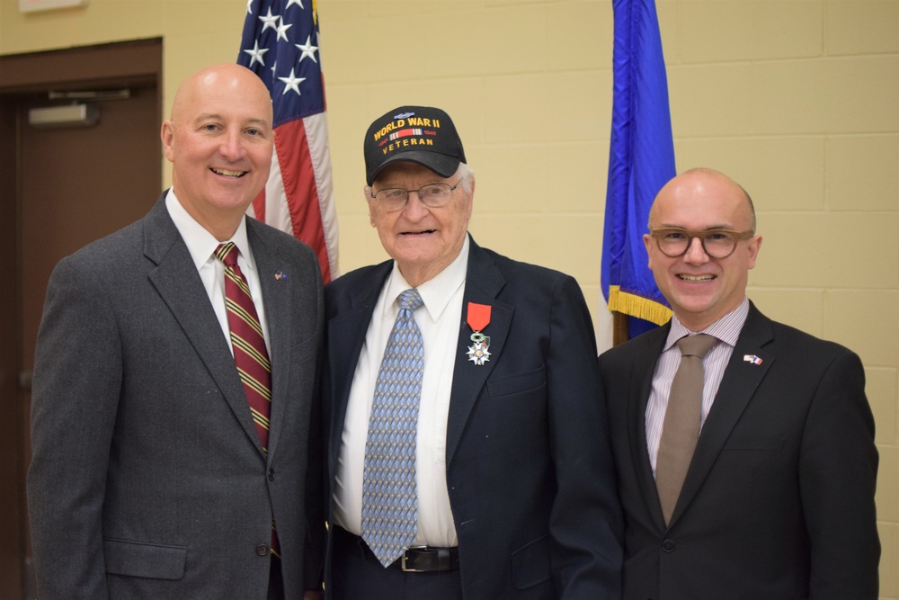 Nebraska WWII veteran honored by France
