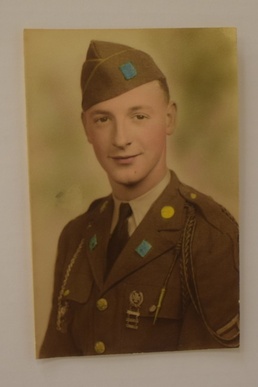 WWII photo of Ed Morrissette