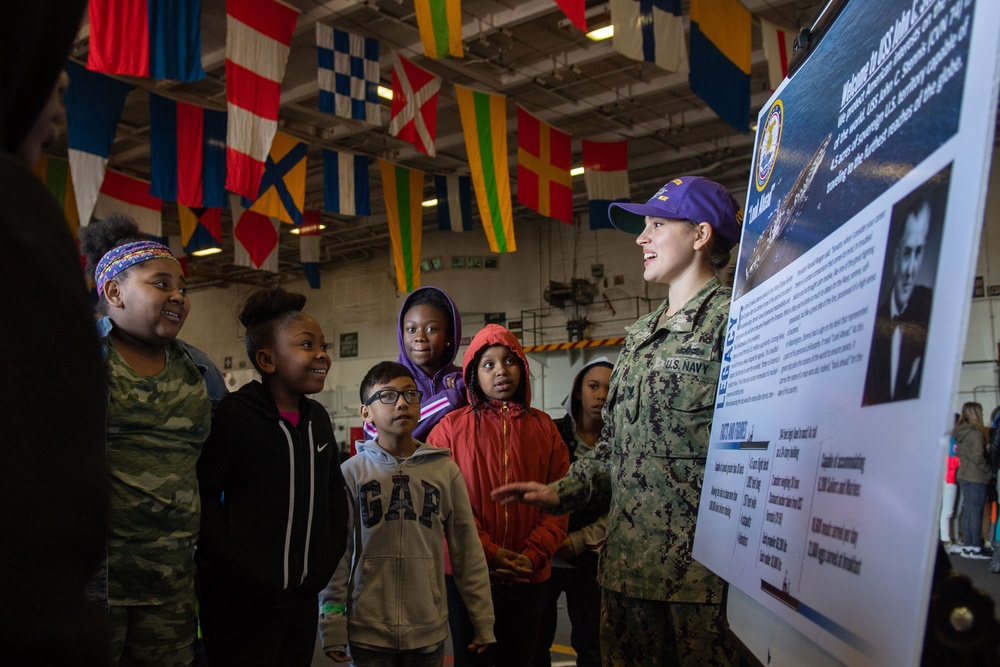 STEM students visit Hampton Roads Fleet Fest 2019