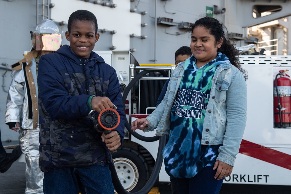 STEM students visit Hampton Roads Fleet Fest 2019