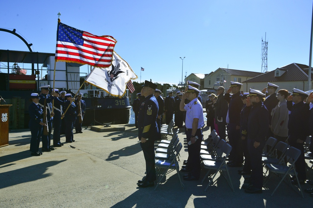 Coast Guard holds commemoration ceremony for Queen of the Fleet