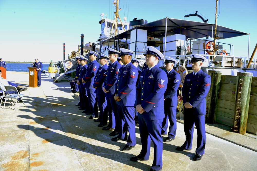 Coast Guard holds commemoration ceremony for Queen of the Fleet