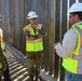 Brig. Gen. Kimberly Colloton visits Task Force Barrier El Paso project sites