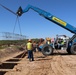 Task Force Barrier continues work constructing barrier panels at El Paso project