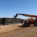 Task Force Barrier continues work constructing barrier panels at El Paso project